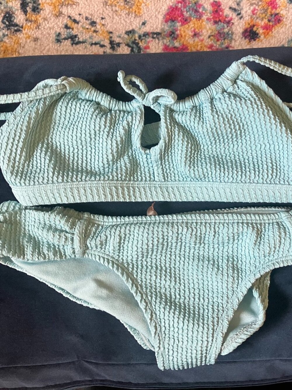 Abercrombie girl's ribbed bikini